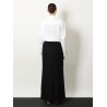 Saul cotton and silk long skirt