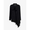 Silk shirt with bow
