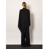 Silk shirt with bow