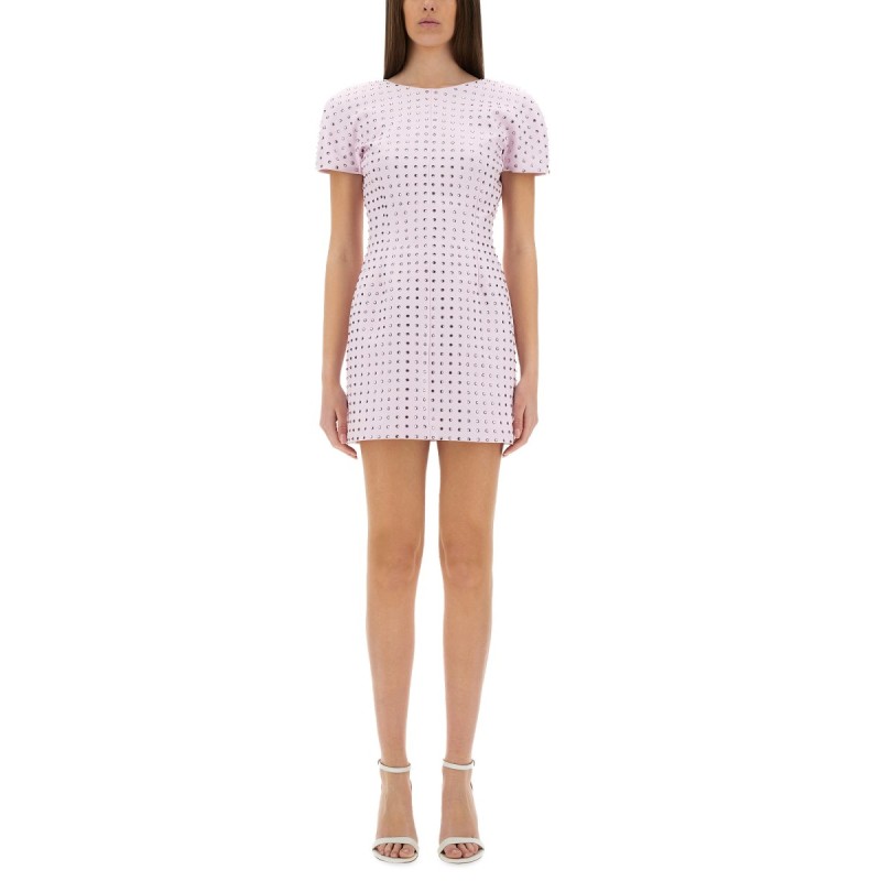 MINI DRESS WITH RHINESTONES