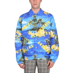 NYLON JACKET WITH PRINT