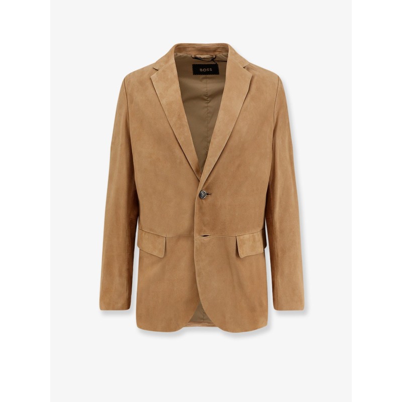 Mazer suede blazer