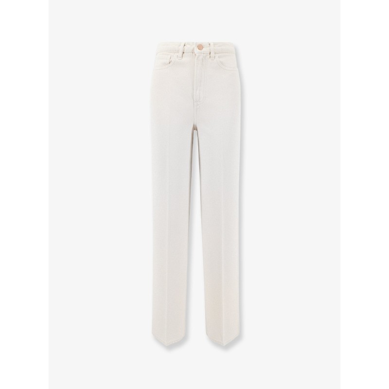 Flip denim trousers