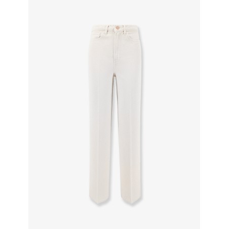 Flip denim trousers