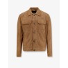 Merfo perforated suede jacket