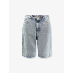 Skater blue denim bermuda shorts