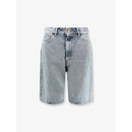 Skater blue denim bermuda shorts