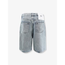 Skater blue denim bermuda shorts