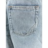 Skater blue denim bermuda shorts