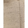 Mélange trousers with belt