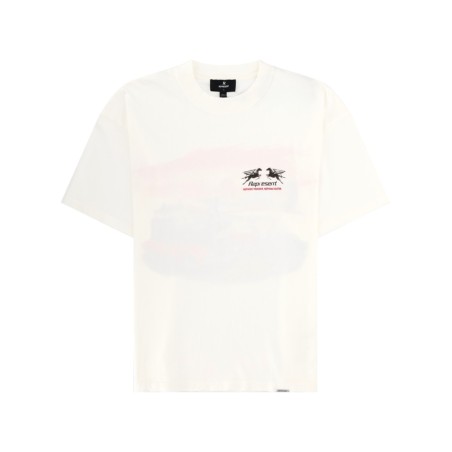T-SHIRT CON STAMPA "24 HOUR SERVICE"