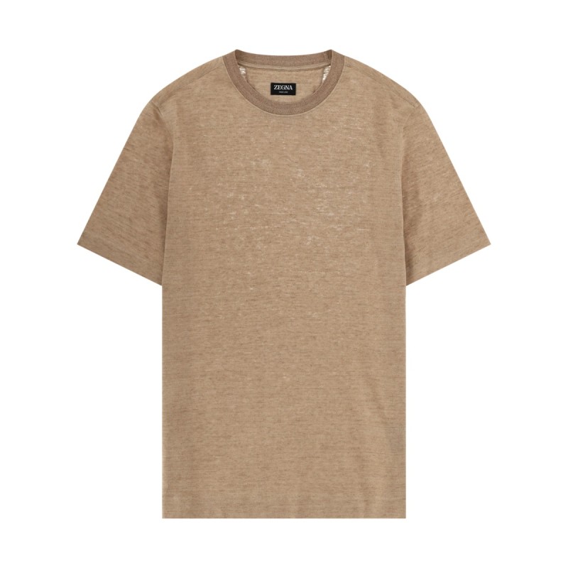 T-SHIRT "OASI" IN LINO