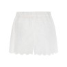 SHORTS CON MOTIVO TRAFORATO