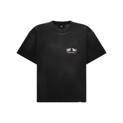 T-SHIRT CON STAMPA "24 HOUR SERVICE"
