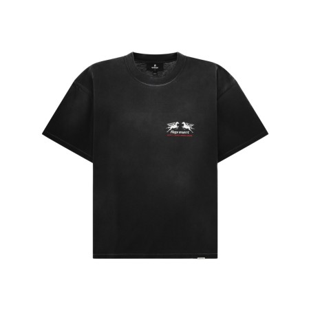 T-SHIRT CON STAMPA "24 HOUR SERVICE"