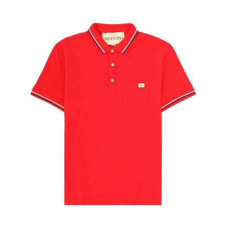POLO CON PATCH LOGO