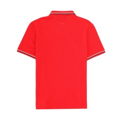 POLO CON PATCH LOGO