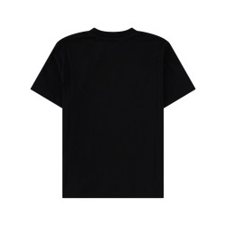 T-SHIRT CON LOGO RICAMATO IN PIZZO