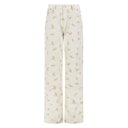PANTALONE CON MOTIVO FLOREALE
