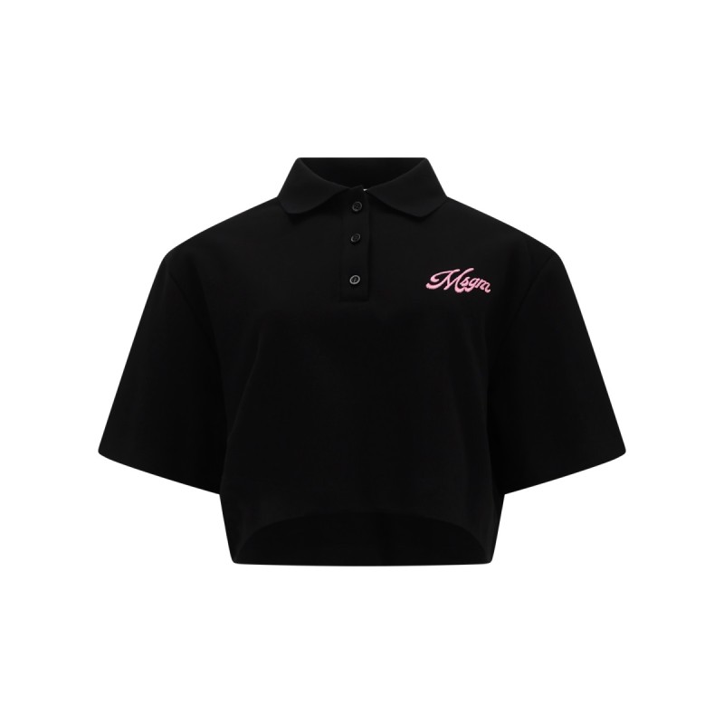 POLO CROP CON LOGO