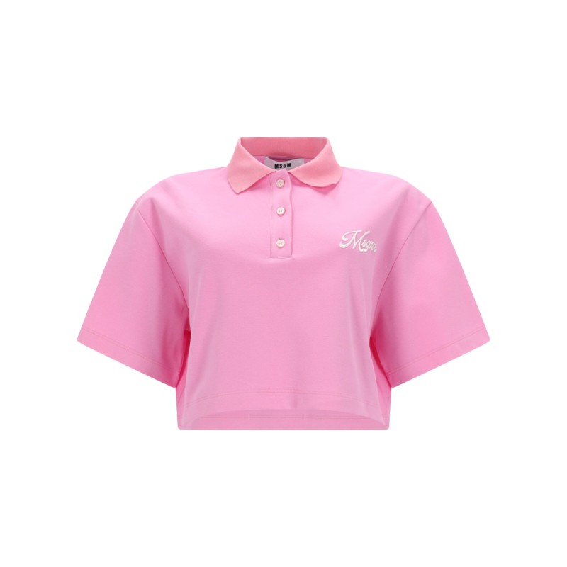 POLO CROP CON LOGO