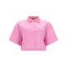 POLO CROP CON LOGO