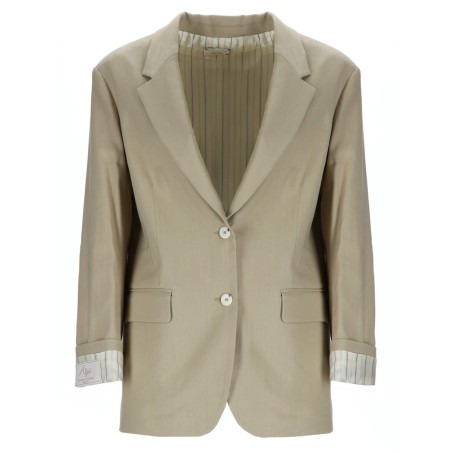 LINEN BLEND BLAZER