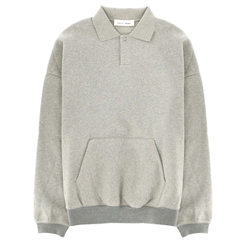FELPA "SIGNATURE 90'S" CON COLLETTO POLO