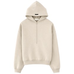 FELPA CON ZIP E CAPPUCCIO