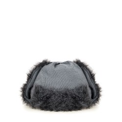 WOOL KNIT AVIATOR HAT