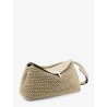 T-Lock woven leather clutch