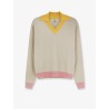 Cotton and silk sweater