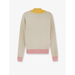 Cotton and silk sweater