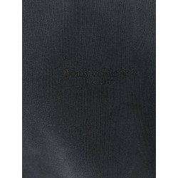 Cotton sweatshirt with front embroidered logo