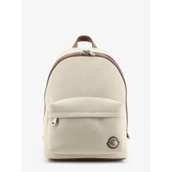 Carlo canvas backpack with embossed Moncler logo