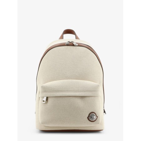 Carlo canvas backpack with embossed Moncler logo