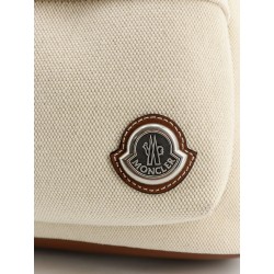 Carlo canvas backpack with embossed Moncler logo