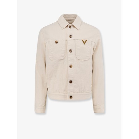 White denim jacket