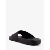 Rubber slide with logo lettering patch