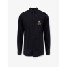 Cotton shirt with iconic logo on the front