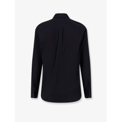 Cotton shirt with iconic logo on the front