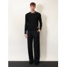 Virgin wool sweater with embroidered DG logo