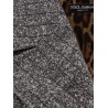 Wool blend striped double-breasted blazer