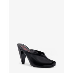 Paw Mule patent leather sandals