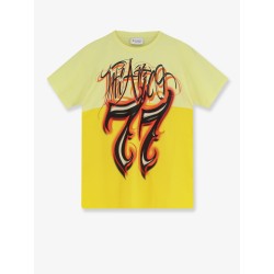 Cotton T-shirt with front logo print