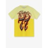 Cotton T-shirt with front logo print