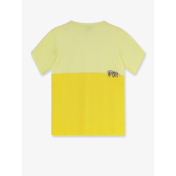 Cotton T-shirt with front logo print