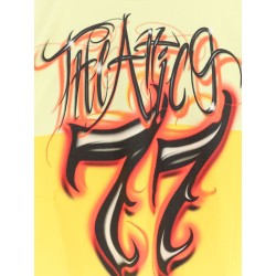 Cotton T-shirt with front logo print