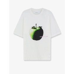 Cotton t-shirt with Apple print