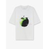 Cotton t-shirt with Apple print